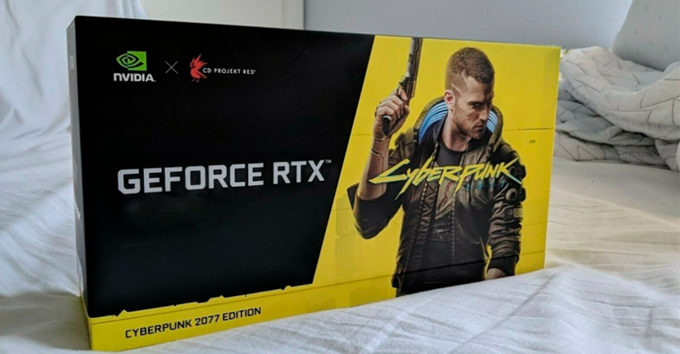 Видеокарту GeForce RTX 3080 выпустили разработчики в стилистике игры Cyberpunk 2077