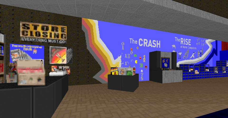 Национальный музей видеоигр воссоздан в DOOM