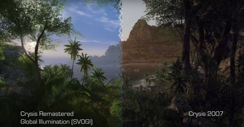 В трейлере 8K Crysis Remastered сравнили с оригинальной игрой
