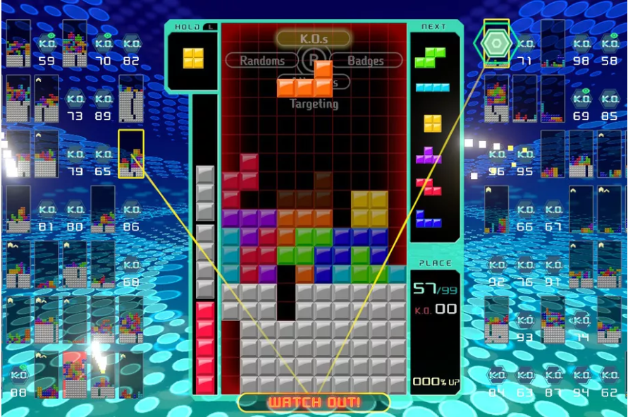 В Tetris 99 появится игра по локальной сети