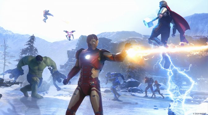 Вышел патч для ОБТ версии Marvels Avengers