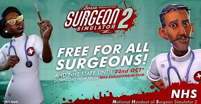 Surgeon Simulator 2 станет бесплатным для медиков в Великобритании😏